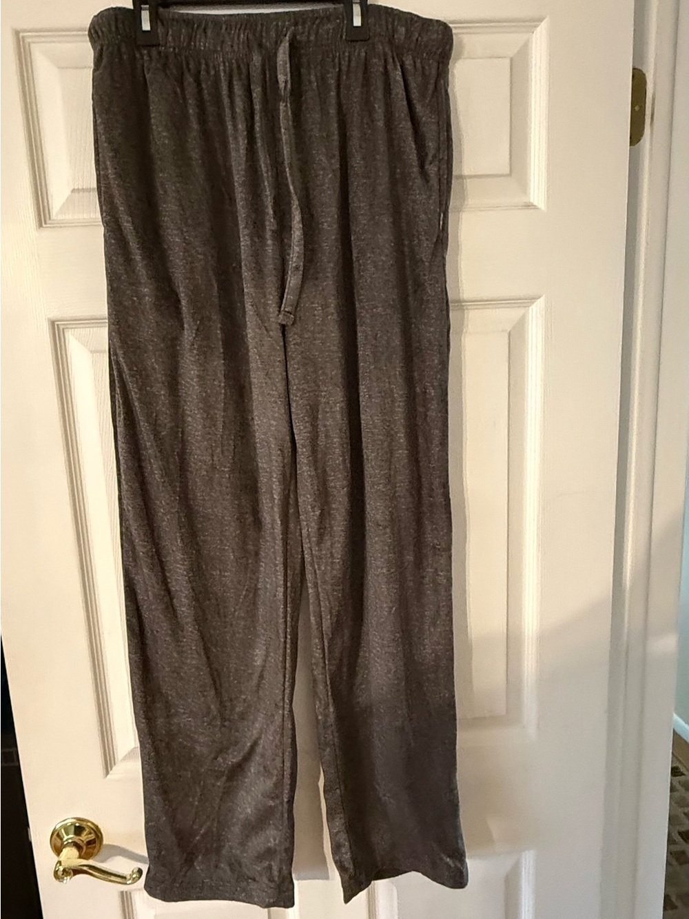 Eddie Bauer Men's Dark Gray Drawstring pajama pants